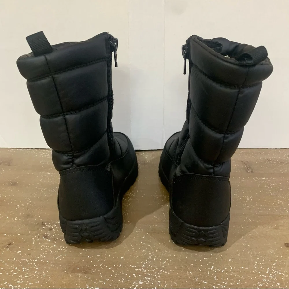 2 FOR $15 Magellan Outdoors Black Snow Boots Size Youth 12 Little Kids